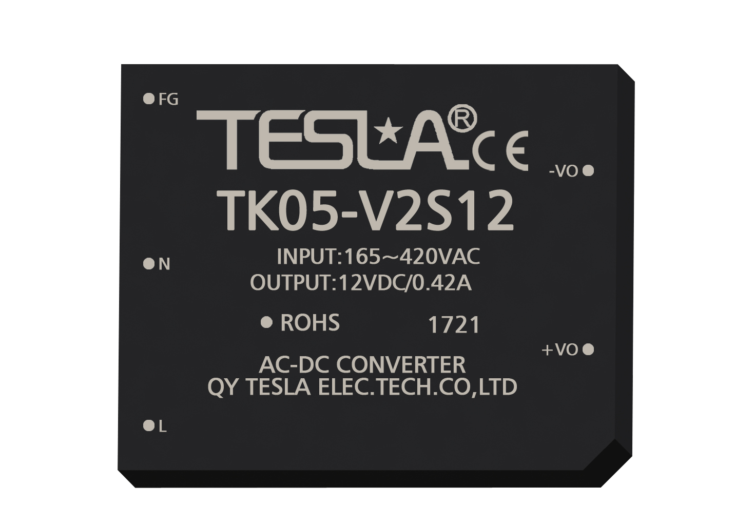 165~420VAC輸入電源模塊 5W TK05 165~420VAC輸入電源模塊 5W TK05